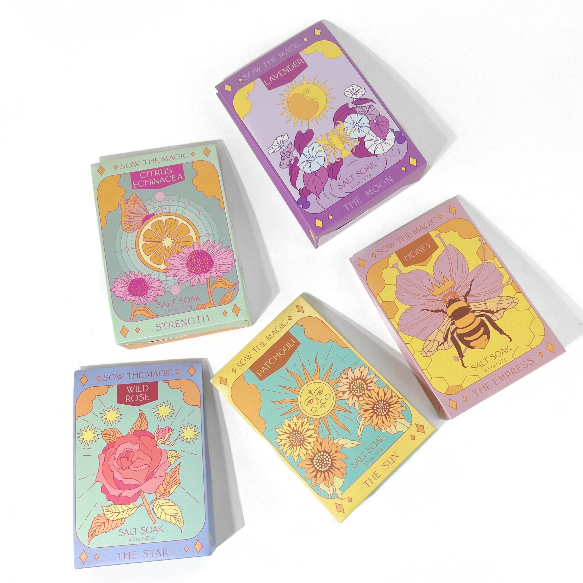 The Empress Bee Salt Soak in Honey Sow the Magic