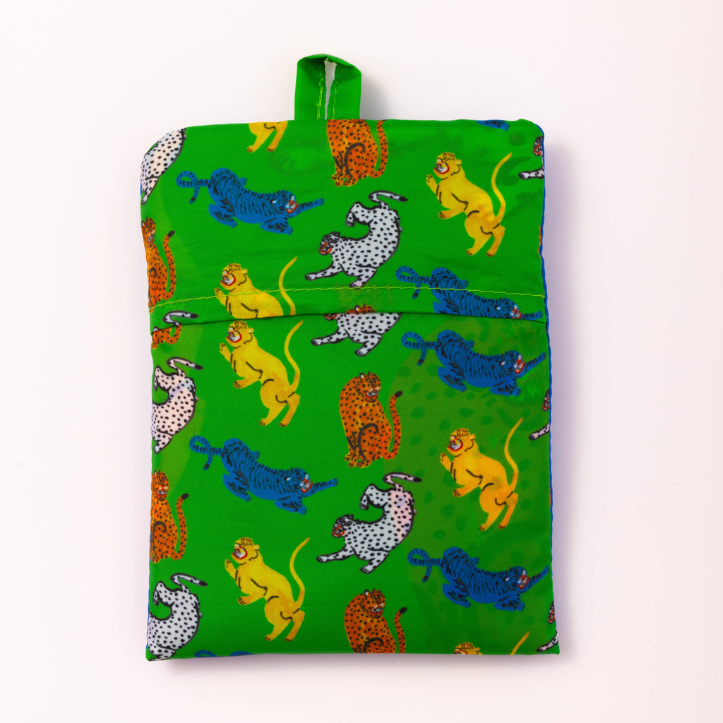 Wild Cats Art Sack by Kristina Micotti - Reusable Tote Bags + Totes Yellow Owl Workshop   