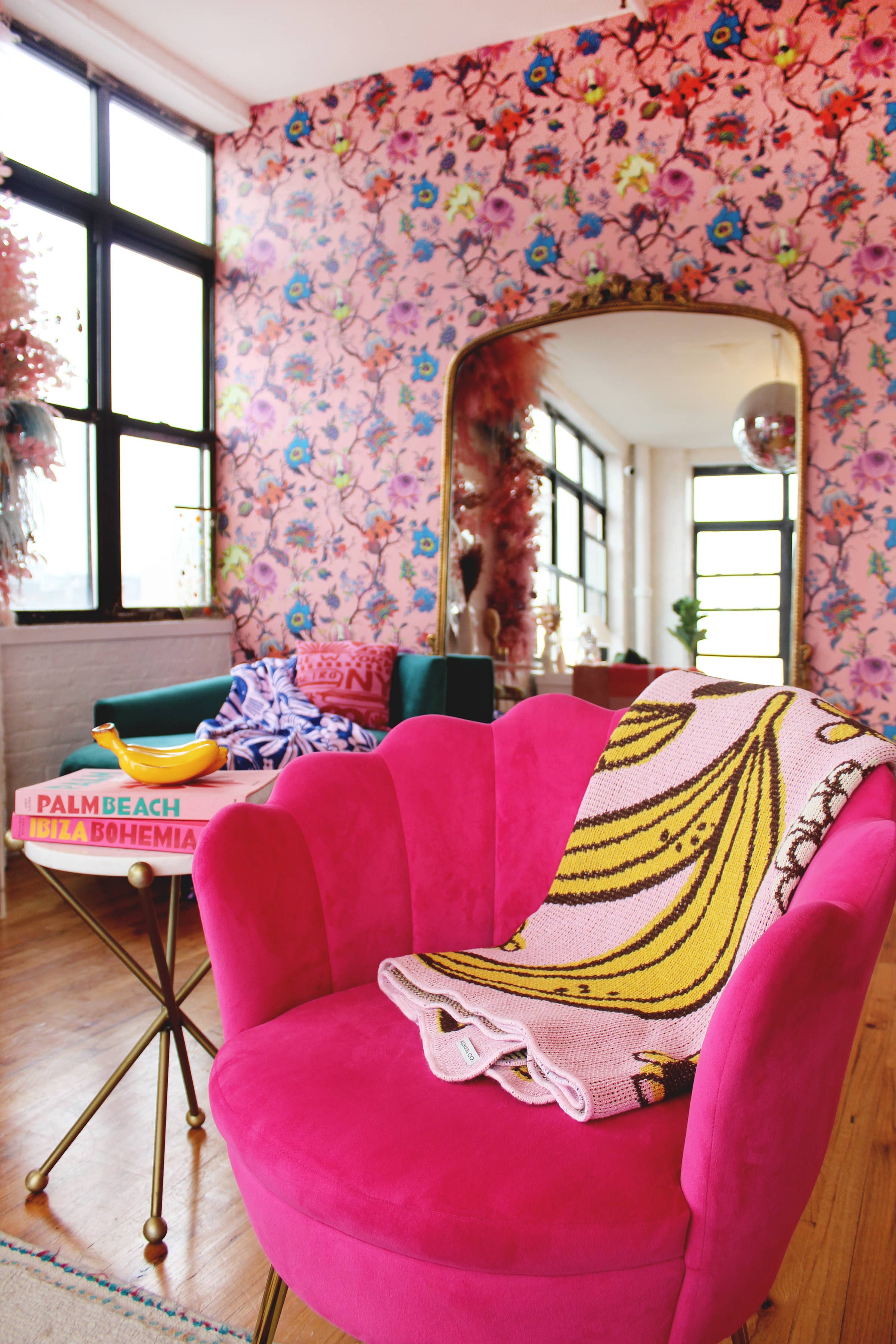 Banana Jam Knit Blanket  Calhoun & Co.