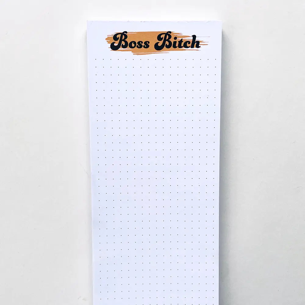 Boss Bitch Notepad Journals Steel Petal Press   