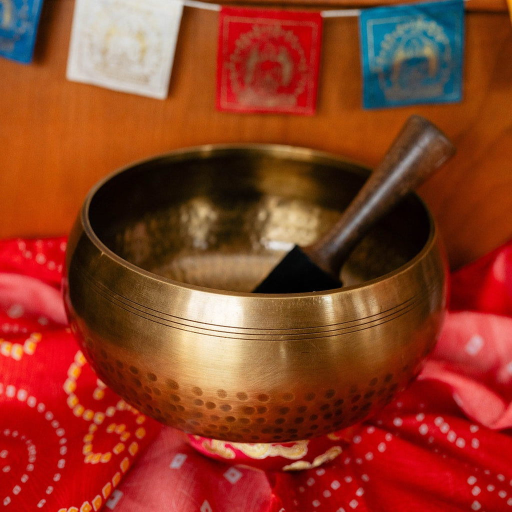 Tibetan Singing Bowls Bowls + Bells Kala Imports 7.5" Bowl  