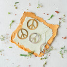 Peace Sign Earrings Dangle Earrings Bella Vita Jewelry