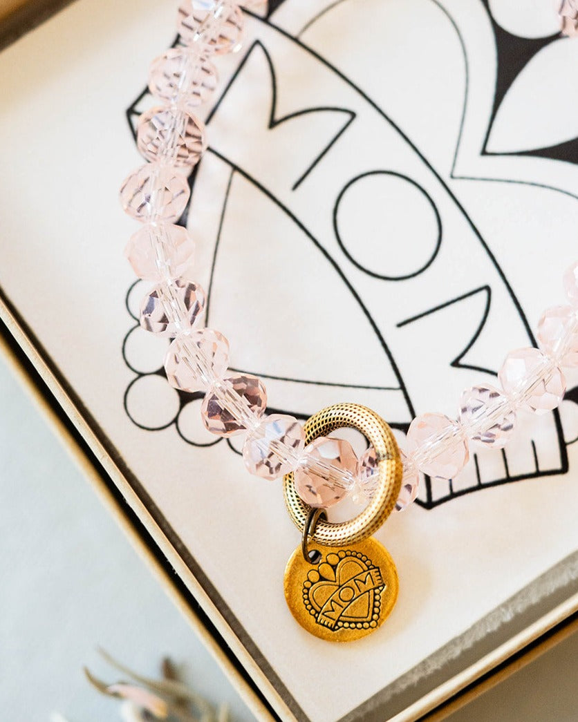 "Mom" Bracelet Featuring Katie Tattoos and Heifer International Bella Vita Jewelry