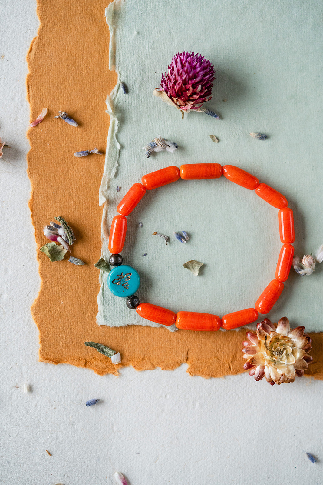 India Glass Bead Bangle Beaded Bangles Bella Vita Jewelry