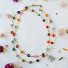 Flower Power Daisy Chain Necklace Charm + Pendant Necklaces Bella Vita Jewelry Multi!!!