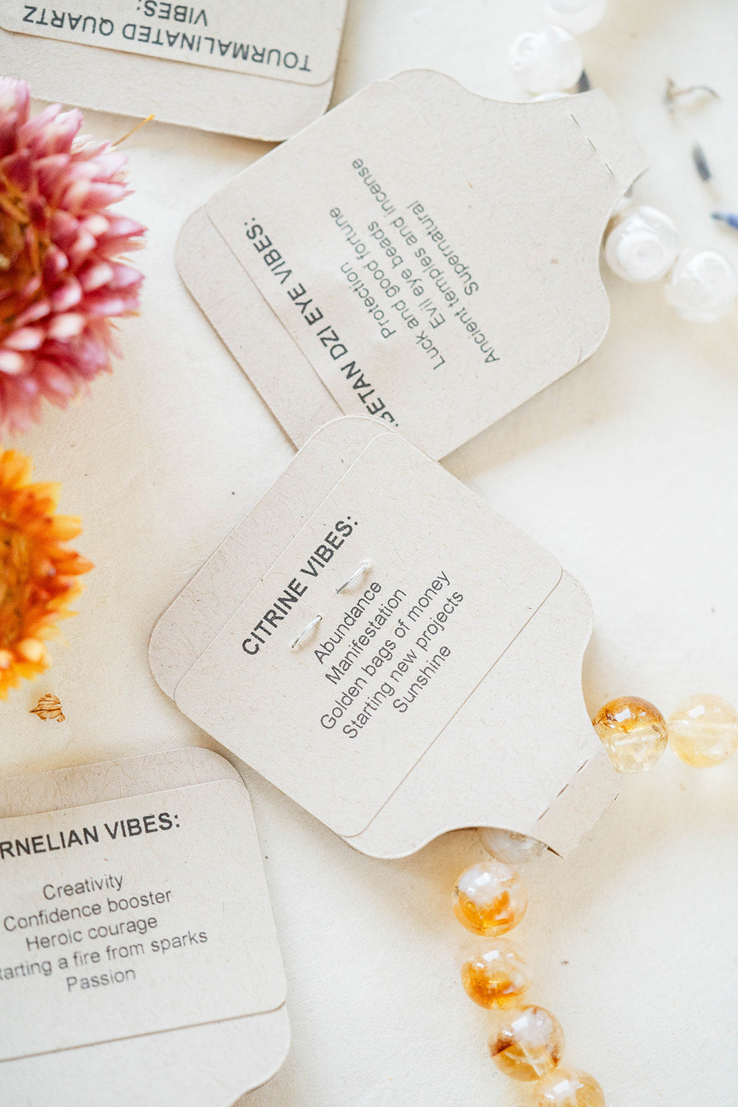 Original Good Vibes Intention Bracelets | Handcrafted Gemstone Jewelry Beaded Bangles Bella Vita Jewelry