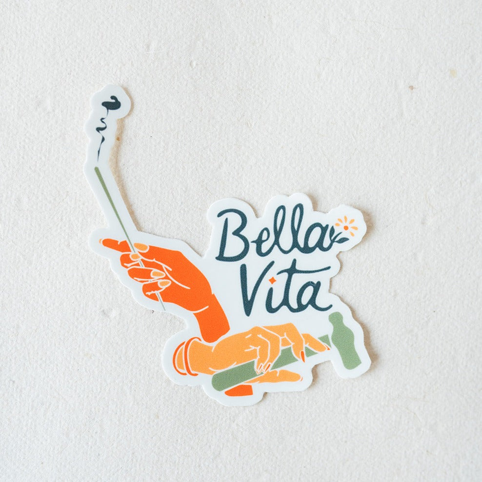 Handcrafted Good Vibes Stickers Stickers + Crafts Bella Vita Jewelry   