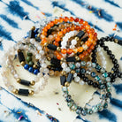 Original Good Vibes Intention Bracelets | Handcrafted Gemstone Jewelry Beaded Bangles Bella Vita Jewelry