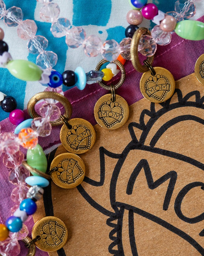 "Mom" Bracelet Featuring Katie Tattoos and Heifer International Bella Vita Jewelry