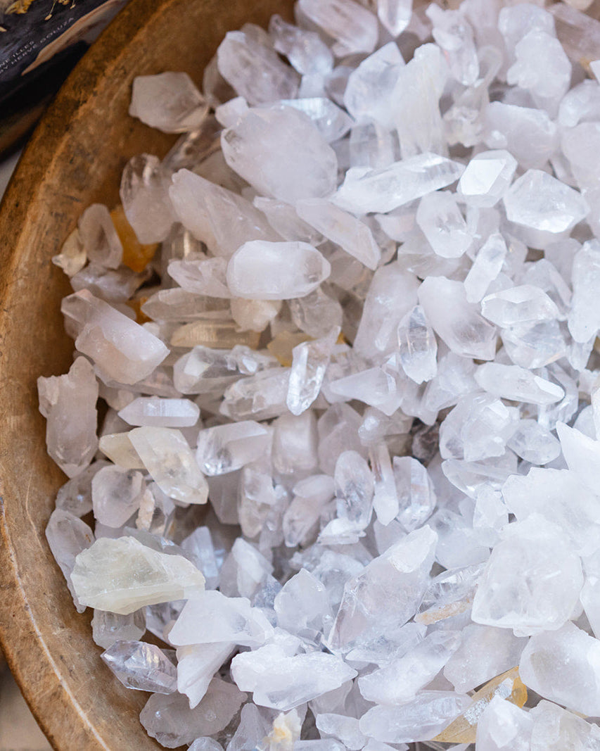 Small Arkansas Quartz Points Crystals Ron Coleman Mine