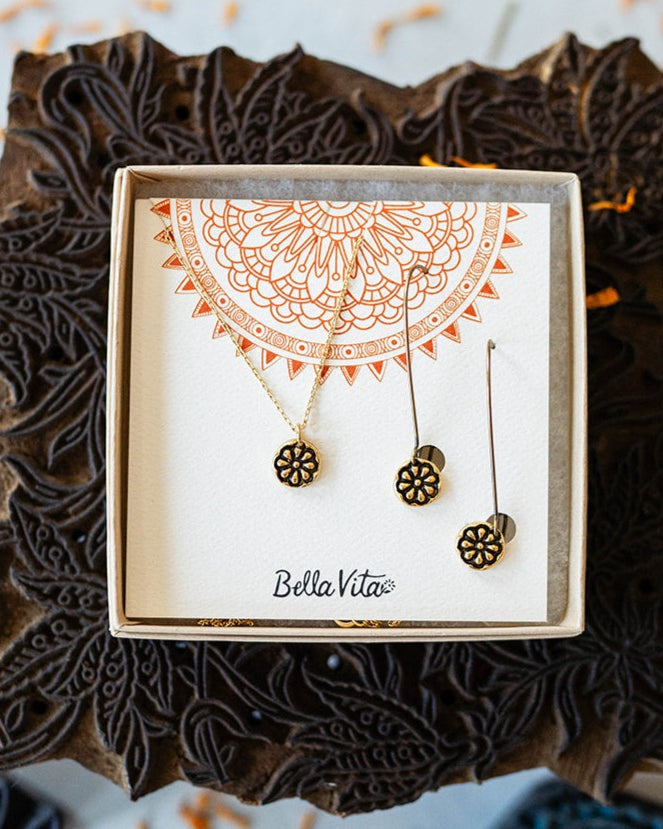 Maelu x Bella Vita - Be Girl World Bella Vita Jewelry Gold