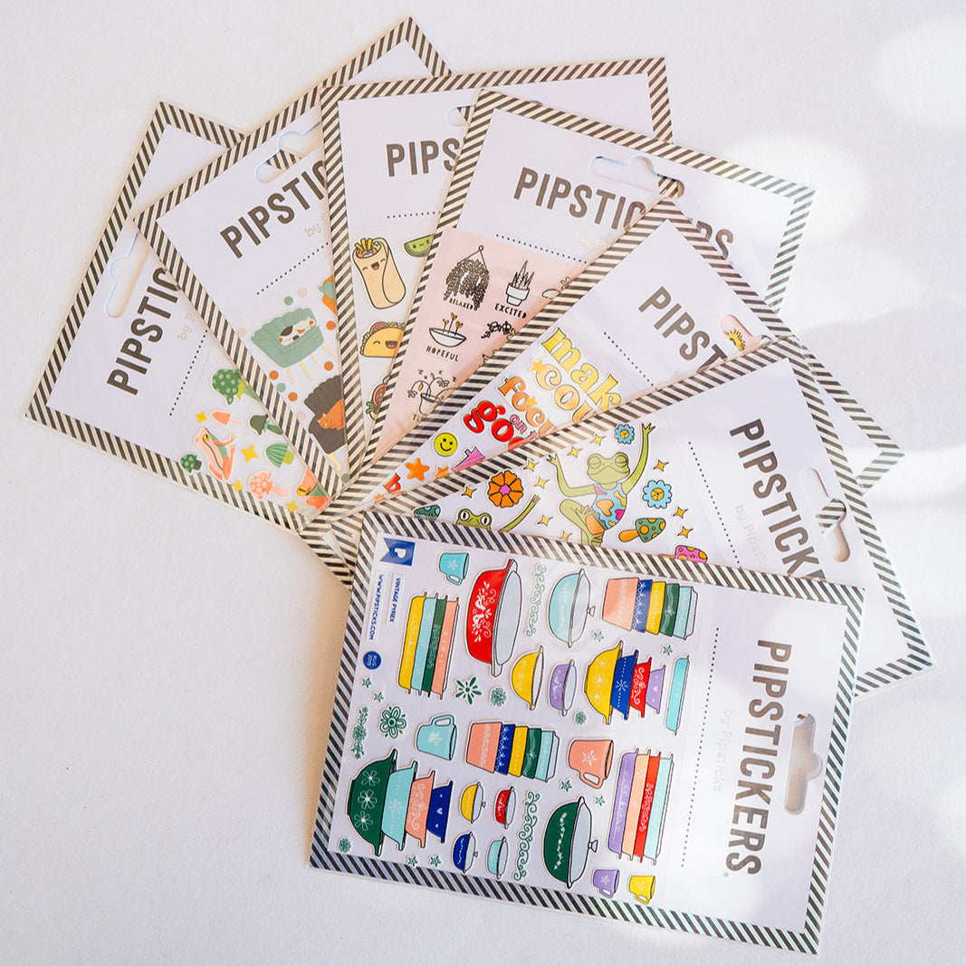 Pipstickers In Store and ONline Pipsticks