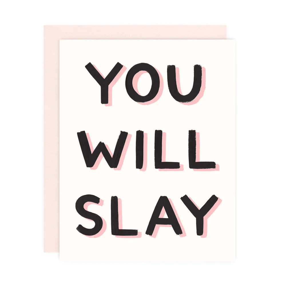 You Will Slay Stationery + Pencils Girl w/ Knife   