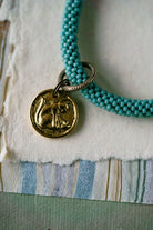 Beaded Bangle + Cat Charm Beaded Bangles Bella Vita Jewelry