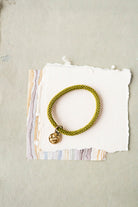 Beaded Bangle + Dog Charm Beaded Bangles Bella Vita Jewelry