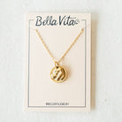 Bitty Buttons Dog Necklace Charm + Pendant Necklaces Bella Vita Jewelry