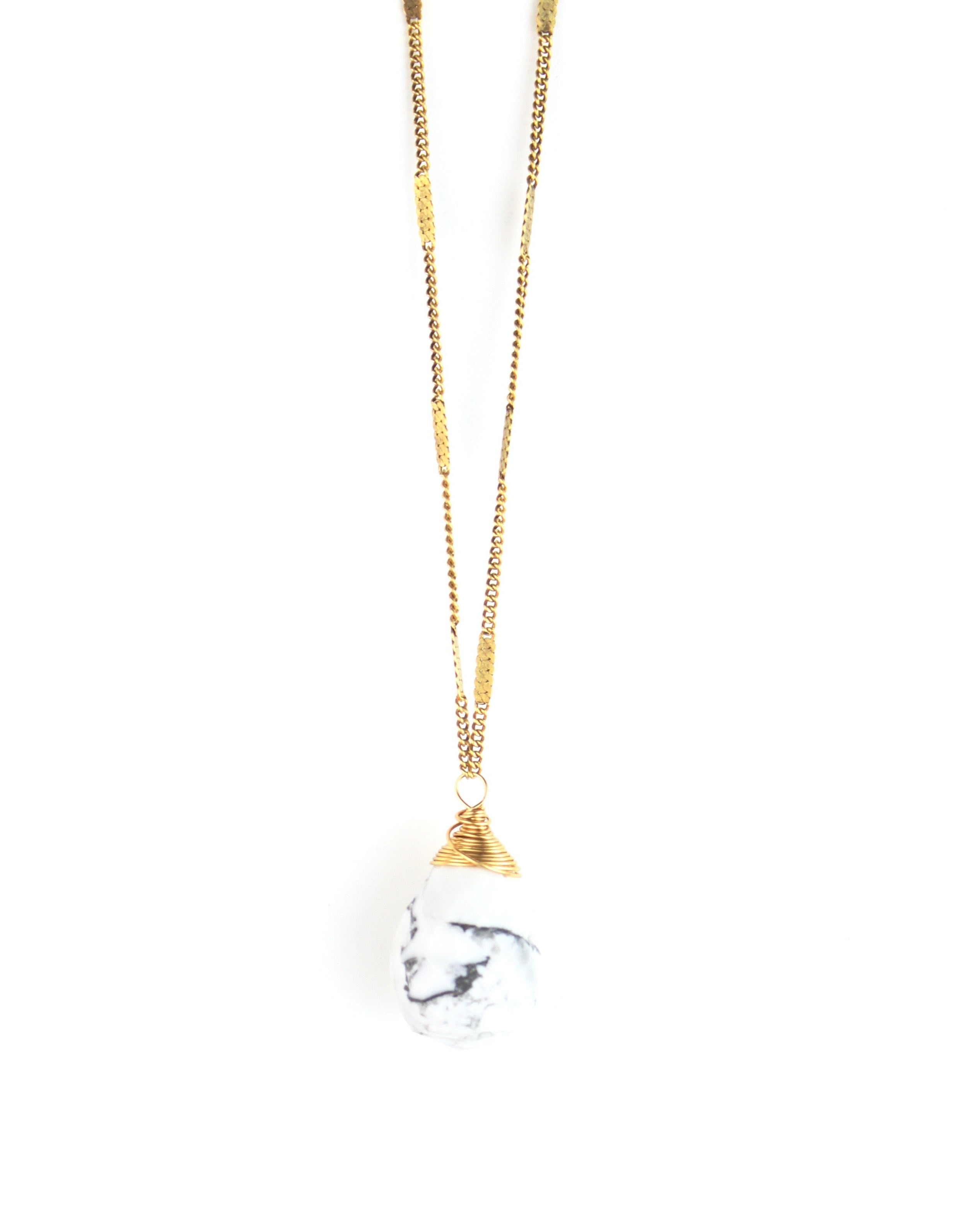 Zara Drop Necklace – The Perfect Holiday Gift of Timeless Elegance and Artisan Craftsmanship Necklaces Bella Vita Jewelry