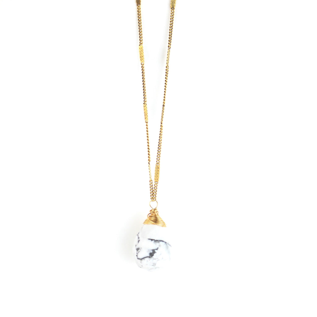 Zara Drop Necklace Necklaces Bella Vita Jewelry   