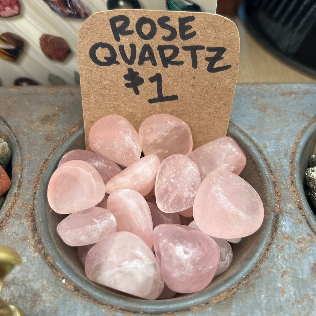 Rose Quartz Crystals BV Tucson   