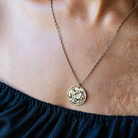 In the Garden - Poppy Necklace Charm + Pendant Necklaces Bella Vita Jewelry
