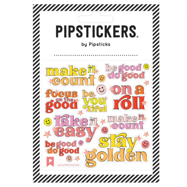 Pipstickers In Store and ONline Pipsticks Make It Count