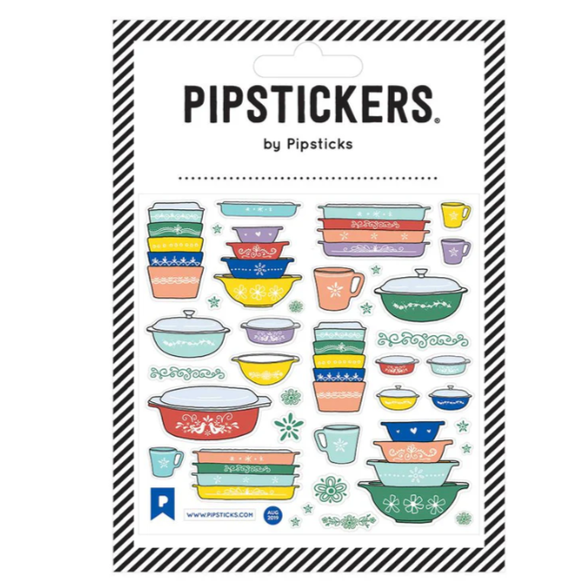 Pipstickers In Store and ONline Pipsticks Vintage Pyrex