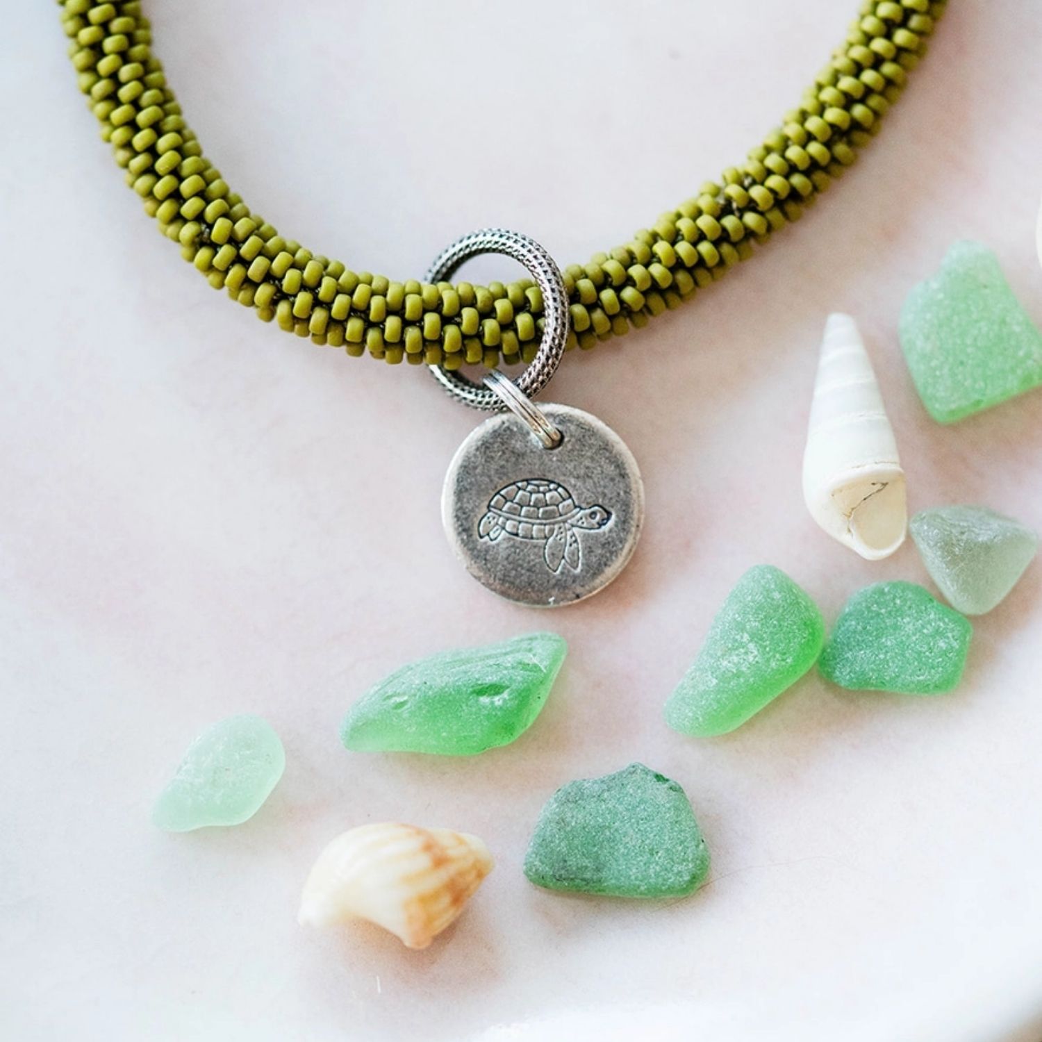 Yacht Rock Beach Charm Bracelet Beaded Bangles Bella Vita Jewelry