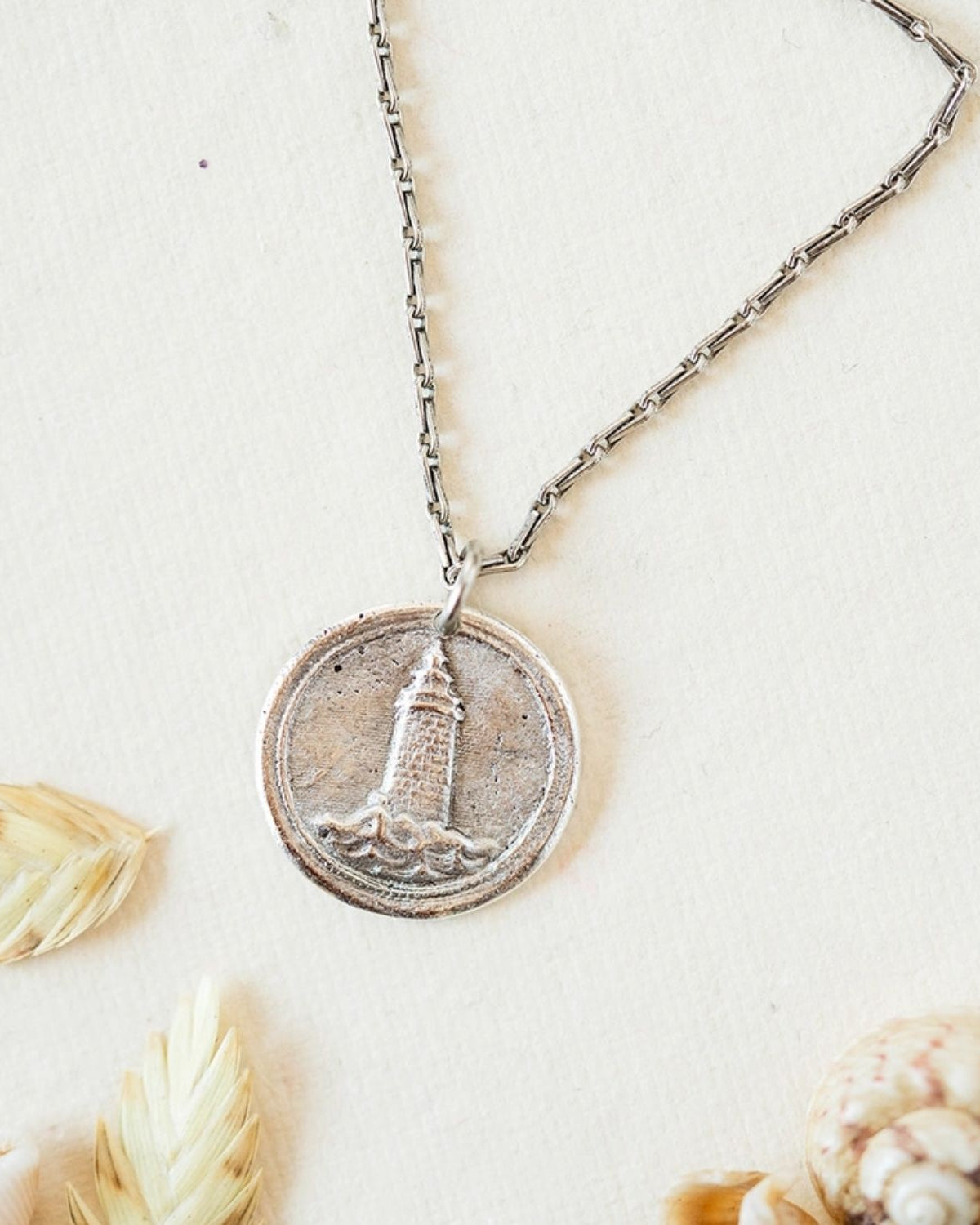 Yacht Rock Lighthouse Necklace Charm + Pendant Necklaces Bella Vita Jewelry