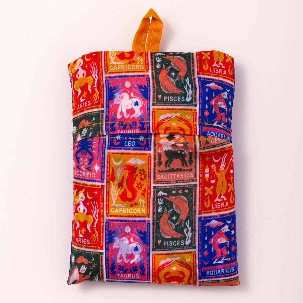 Zodiac Art Sack by Steven Fritters - Eco-Friendly Reuse Tote Bags + Totes Yellow Owl Workshop   