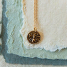 Bitty Buttons Bee Necklace Charm + Pendant Necklaces Bella Vita Jewelry
