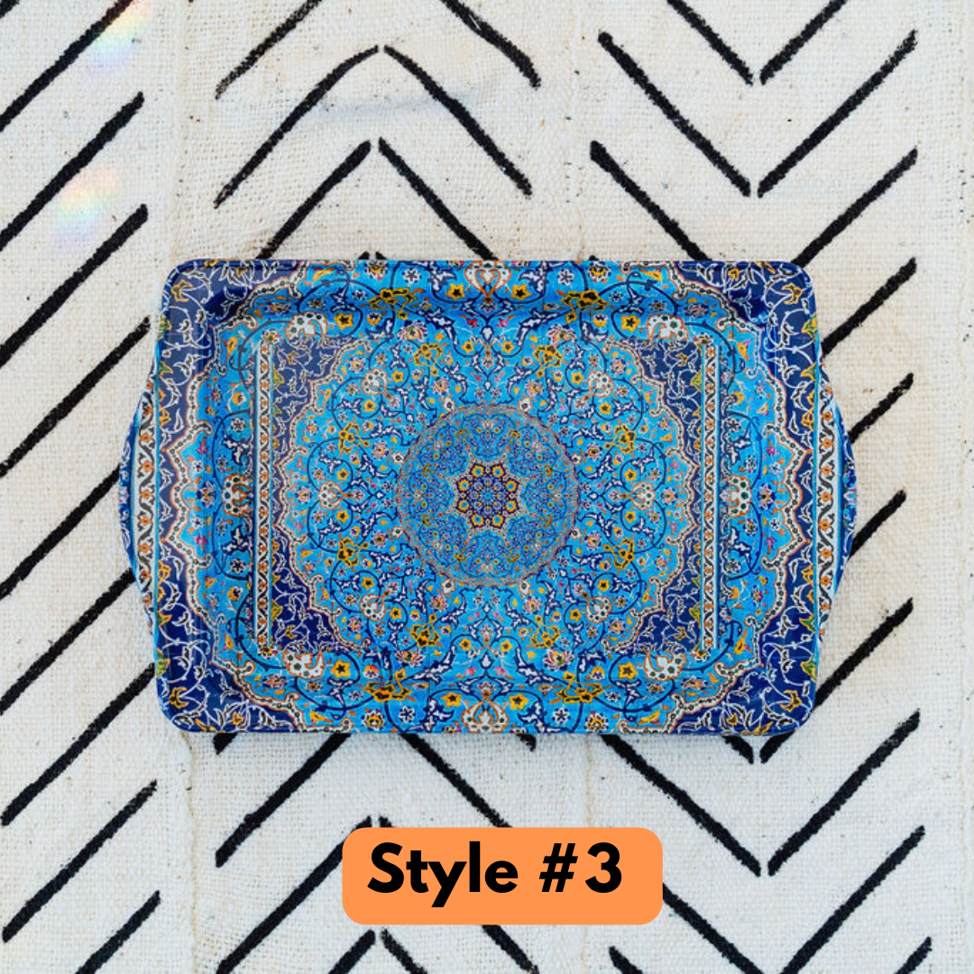 Small Metal Rolling Trays Home Accents Natto USA