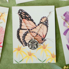 In the Garden - Butterfly Necklace Charm + Pendant Necklaces Bella Vita Jewelry