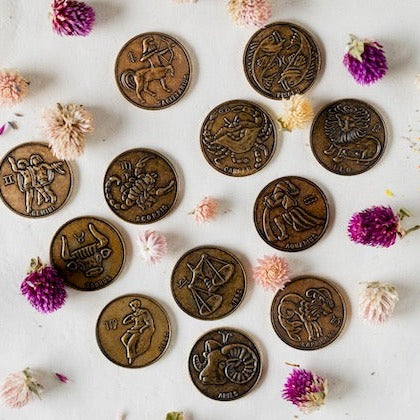 Zodiac Coins Home Accents Bella Vita Imports
