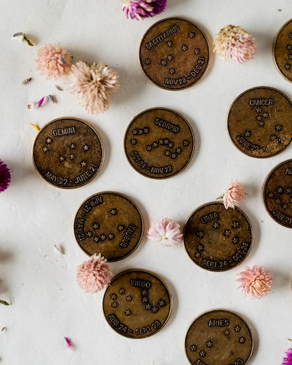 Zodiac Coins Home Accents Bella Vita Imports