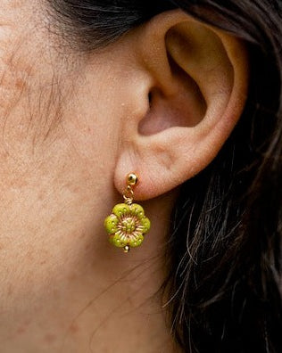 Flower Power Post Earring Stud + Post Earrings Bella Vita Jewelry
