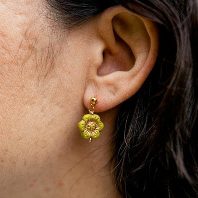 Flower Power Post Earring Stud + Post Earrings Bella Vita Jewelry