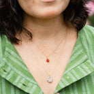Flower Power Dainty Flower Necklace Charm + Pendant Necklaces Bella Vita Jewelry