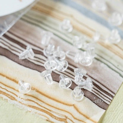 Rubber Earring Backs Jewelry Storage Bella Vita Imports