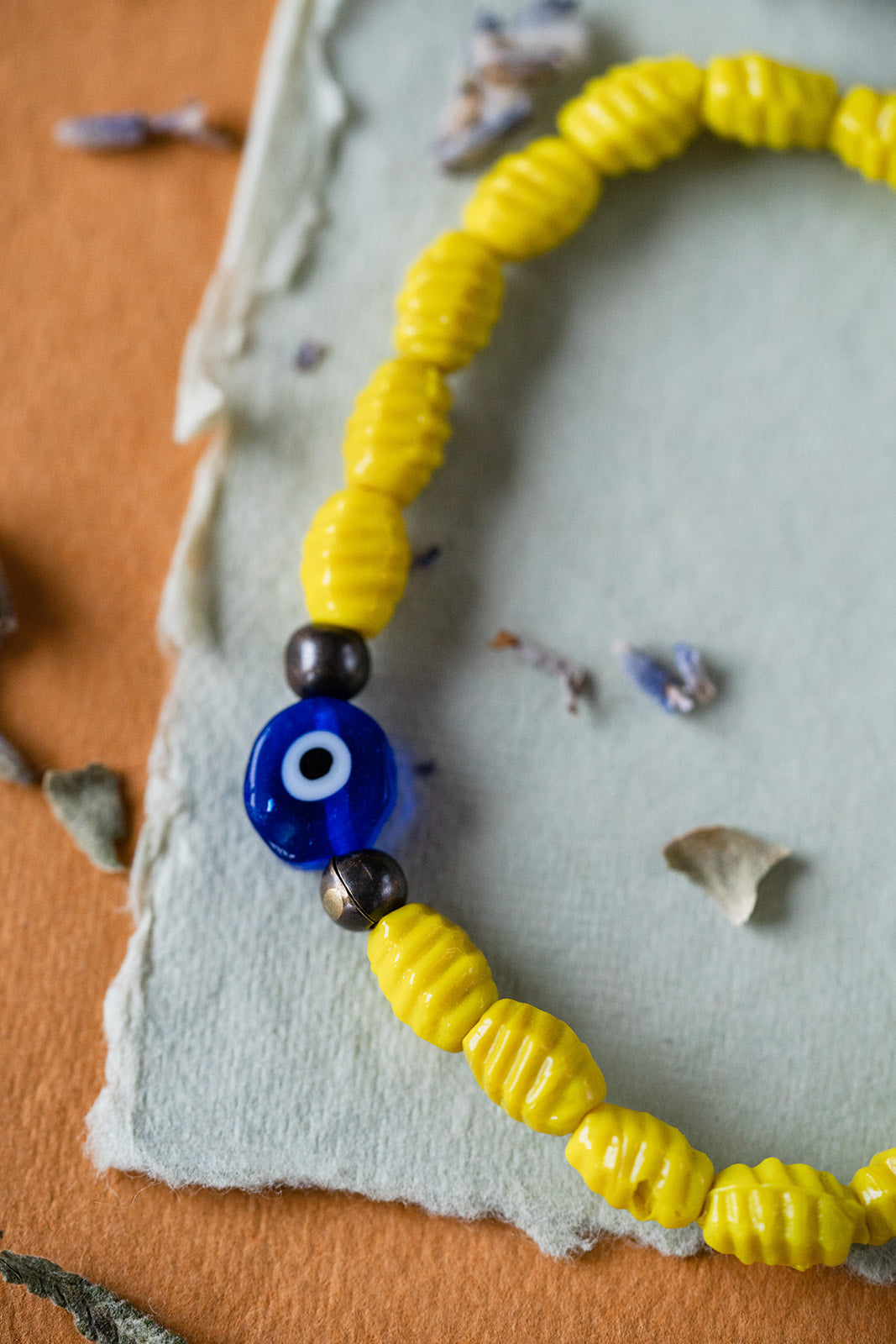 India Glass Bead Bangle Beaded Bangles Bella Vita Jewelry Evil Eye