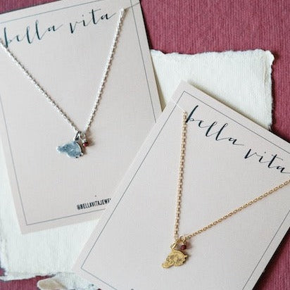Razorback  Necklace Charm + Pendant Necklaces Bella Vita Jewelry   