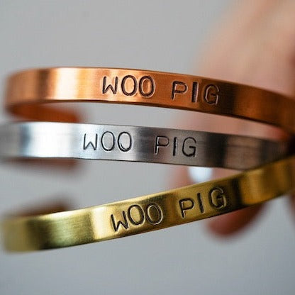 Woo Pig Cuff Cuffs Bella Vita Jewelry
