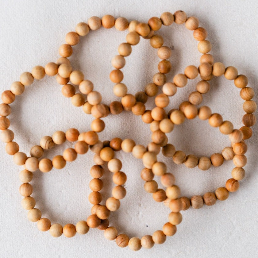 Sandalwood Bracelets Beaded Bangles Bella Vita Jewelry