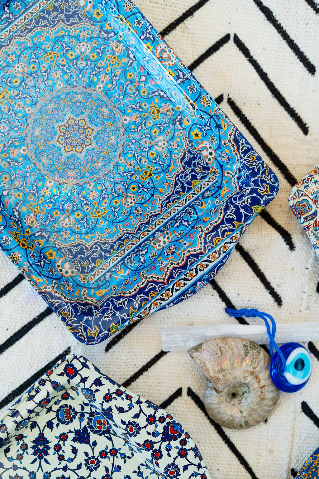 Small Metal Rolling Trays Home Accents Natto USA