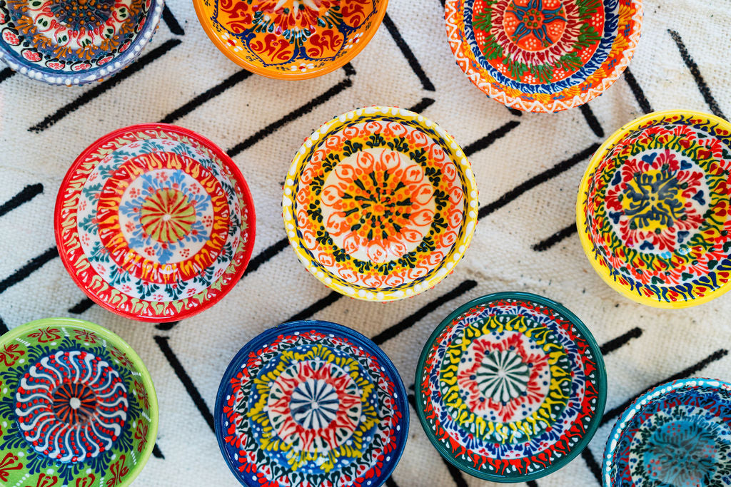 Ceramic Trinket Dish Bowls + Bells Natto USA