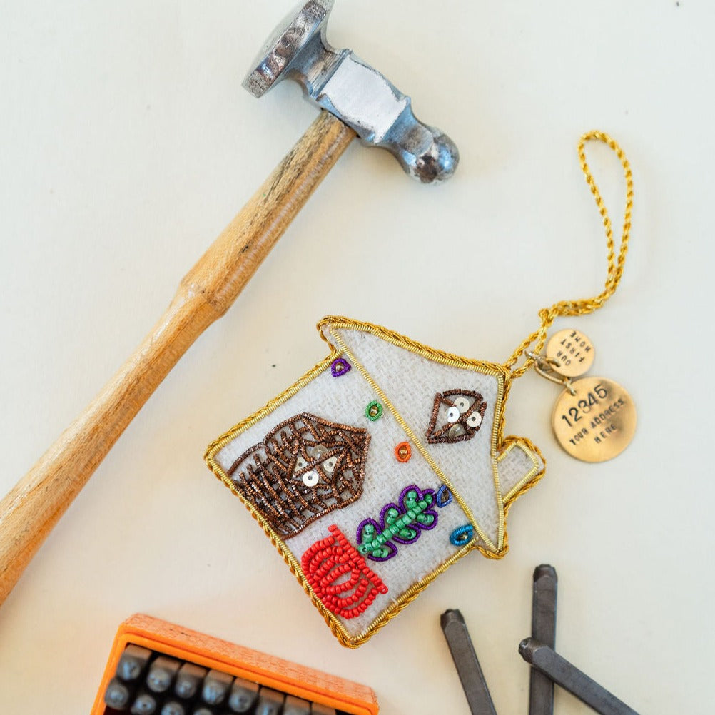 Our First Home Ornament Home Accents Bella Vita