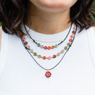 Flower Power Necklace Beaded Necklaces Bella Vita Jewelry