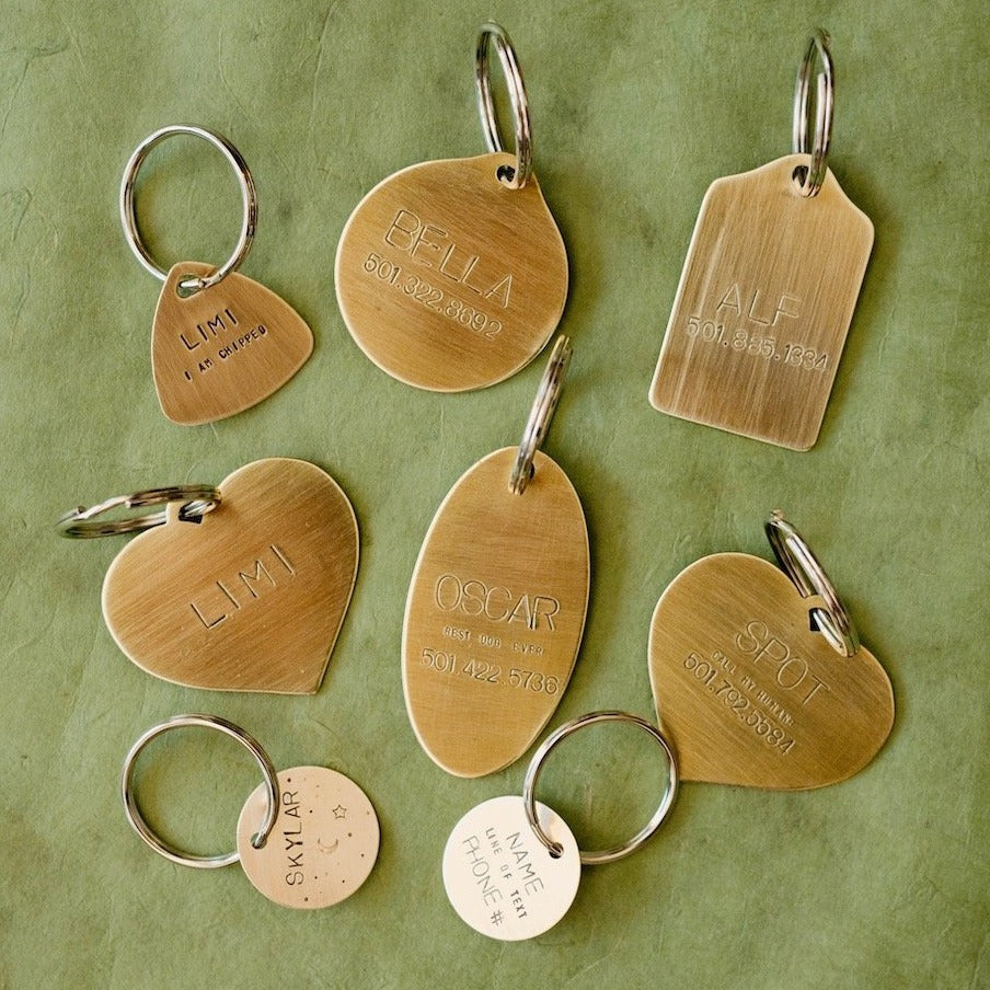 Pet ID Tag Key Chains Bella Vita Jewelry