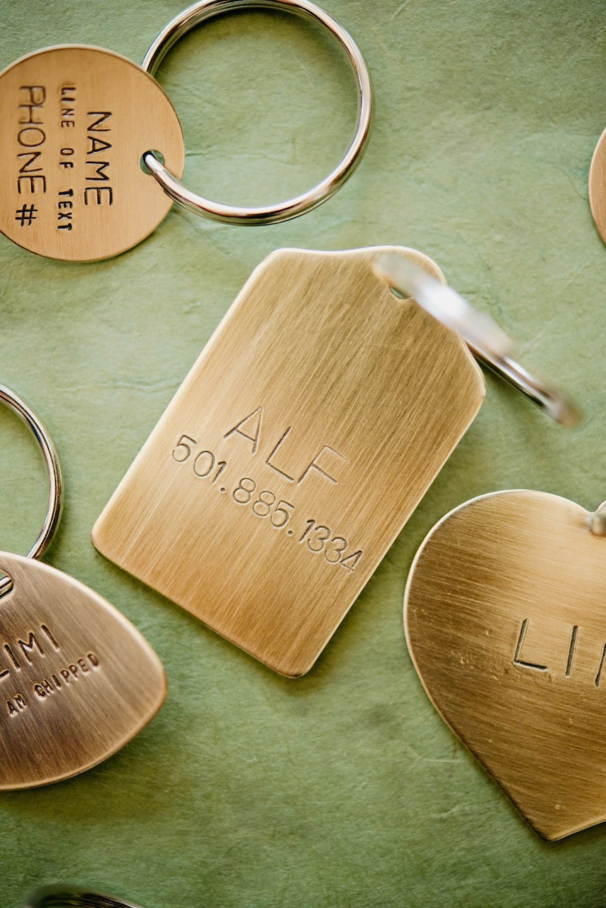 Pet ID Tag Key Chains Bella Vita Jewelry