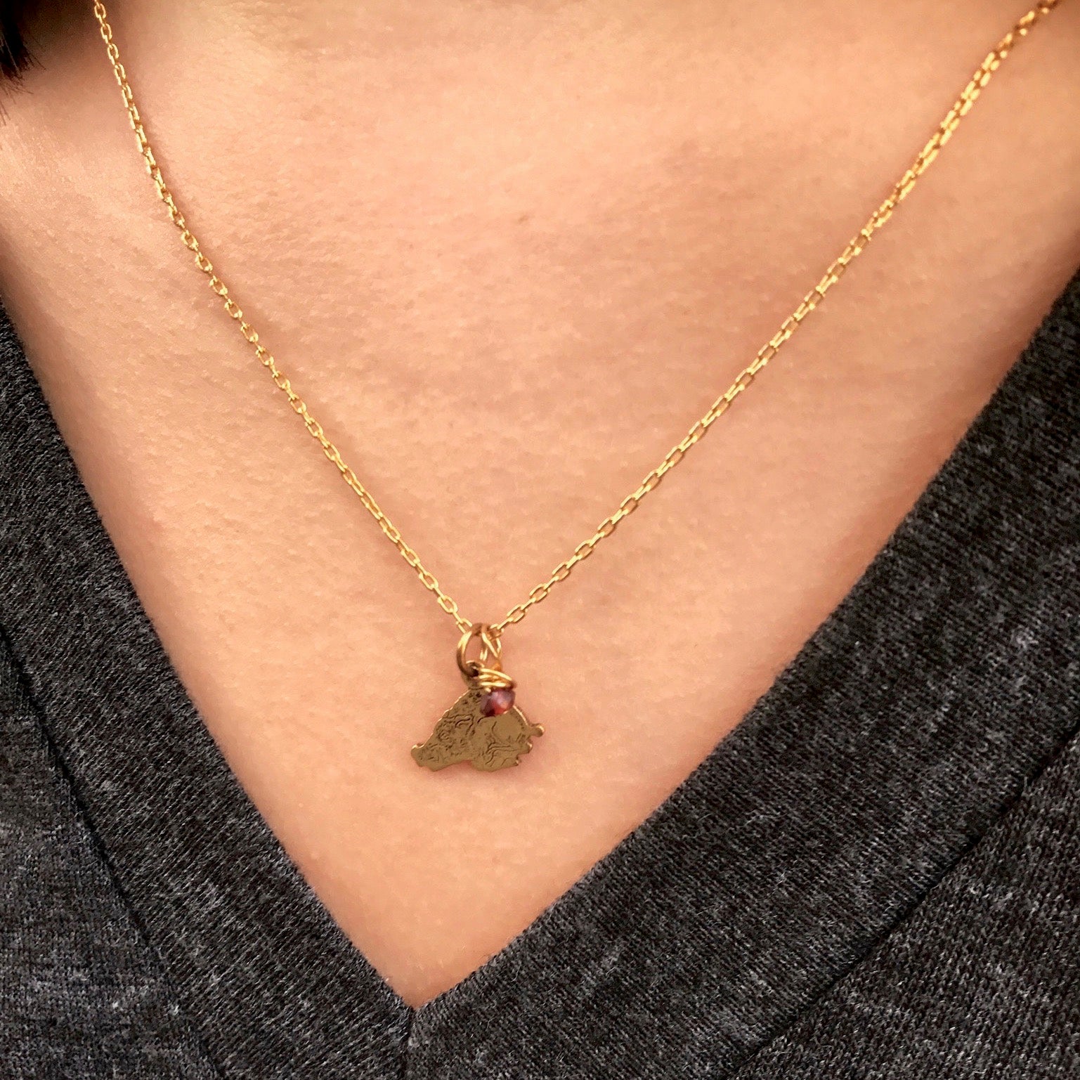 Razorback  Necklace Charm + Pendant Necklaces Bella Vita Jewelry