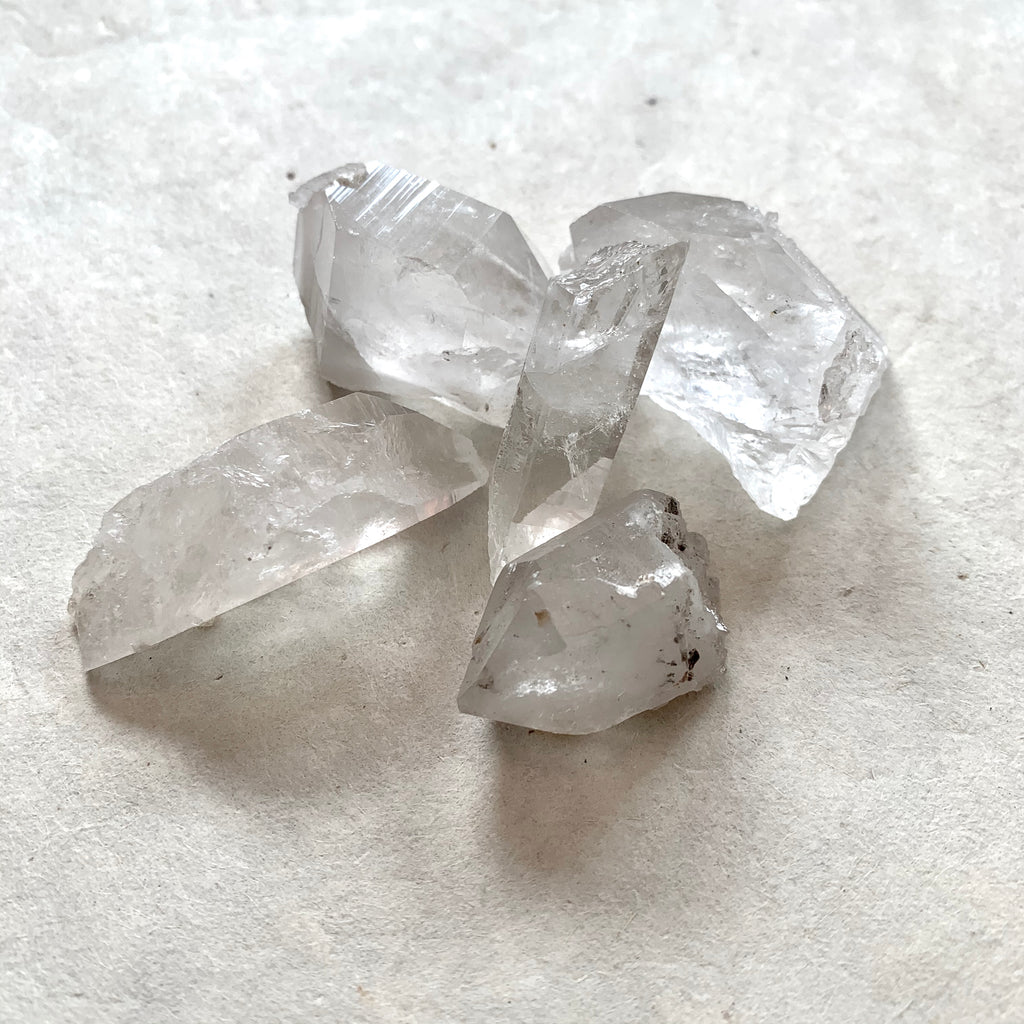 Arkansas Quartz Points Crystals BV Tucson   